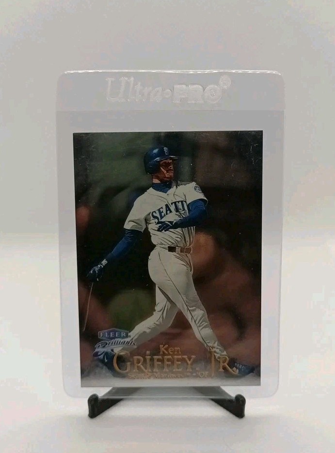 1999 Fleer Brilliants - Ken Griffey Jr - #24 - Seattle Mariners