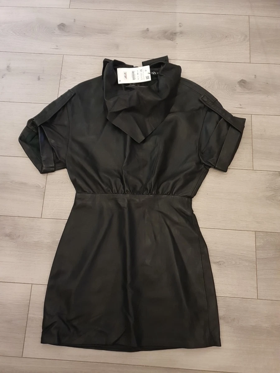 Zara Leather Dresses for Women for sale - eBay