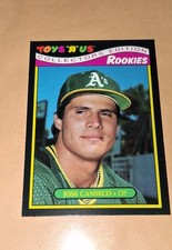 1987 Topps Toys R Us Rookies - Jose Canseco #5 Baseball Card 