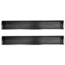 Hood Inserts Louver Chrome Panel SS 396 1967 Chevrolet Chevelle