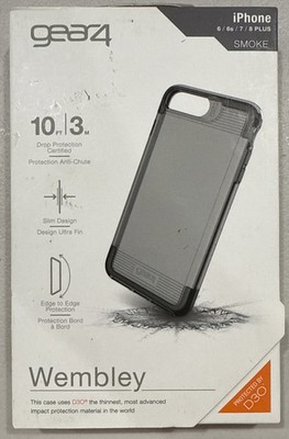 Gear4 Apple iPhone 8 Plus/7 Plus/6s Plus/6 Plus Wembley Case - Smoke Gray