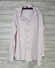 Calvin Klein Infinite Wrinkle Free Slim Fit Stretch Dress Shirt 16-1/2 34/35