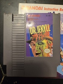 Dr. Jekyll and Mr. Hyde (Nintendo, 1989) NES CIB Complete With Box And Manual