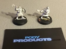 A38071 LOTR LORD OF THE RINGS GW GAMES WORKSHOP METAL DWARF WARRIORS 2 PK