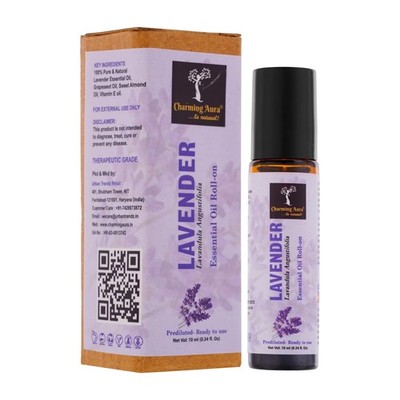 Charming Aura Lavendel Essential Oil Roll On 10 ml, 2er Pack