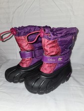 Sorel Flurry Disney X Frozen 2 Princess Anna Little Girl Size 10 Winter Boots