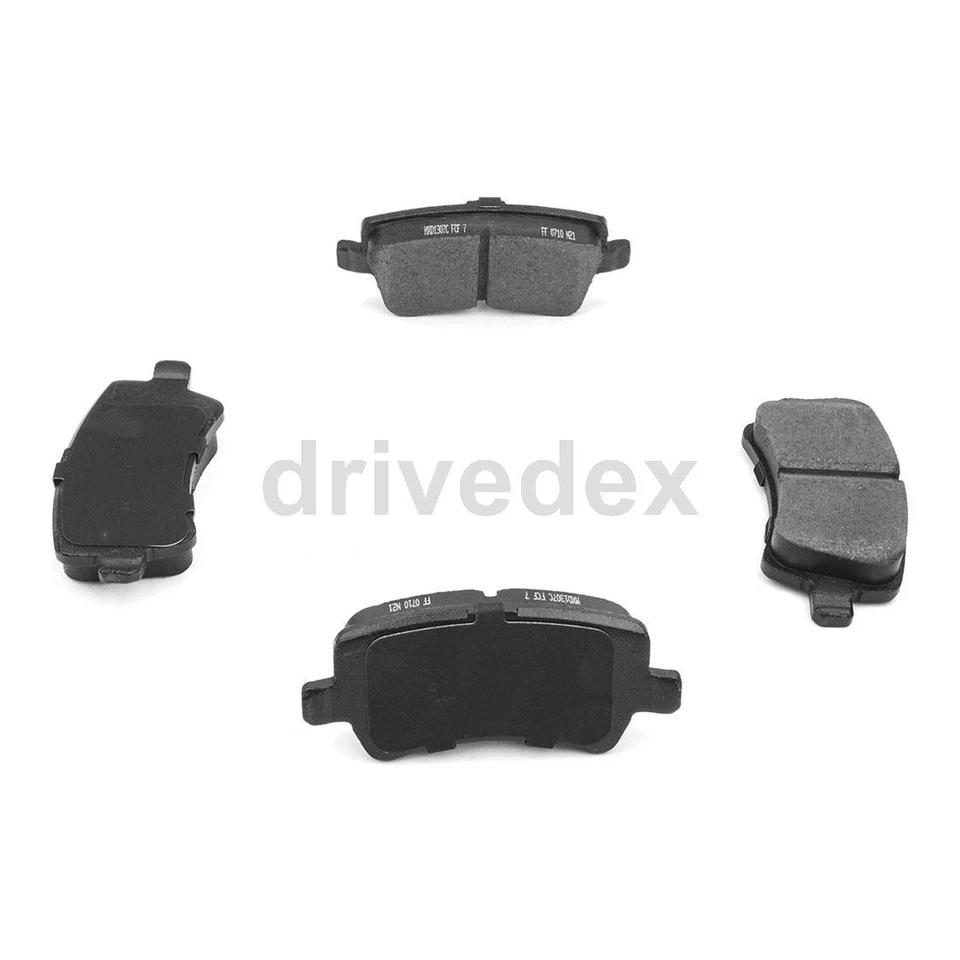 Rotores traseros pastillas de freno de cerámica para Land Rover LR2_DV 2013 2014 2015 Foto 2 de 4