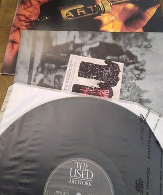 The Used Artwork Vinyl LP 2009 Reprise Like New