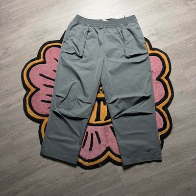 Nike Sportswear Tech Pack Woven Embroidered Logo Utility Pants Size XL Grey