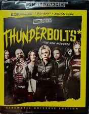 Thunderbolts/The New Avengers (4KUHD+Blu-ray+Digital, 2025) NEW NO SLIPCOVER