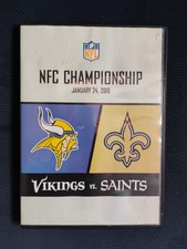 NFL NFC CHAMPIONSHIP JANUARY 24, 2010 VIKINGS VS. SAINTS - DVD