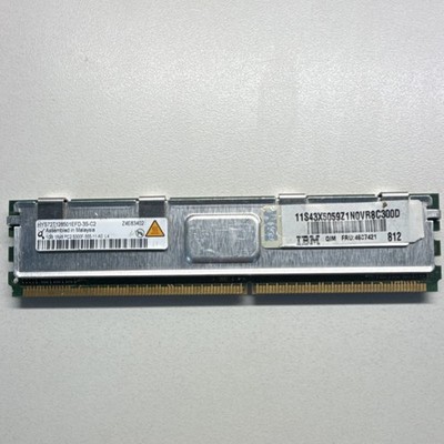Qimonda DDR2 FB-DIMM PC2-5300F ECC Fully Buffered 1GB 240-Pin Memory Module