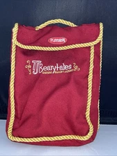 TJ Bearytales Playskool Cloth Bag Red Sharing The Gift Of Story Vintage
