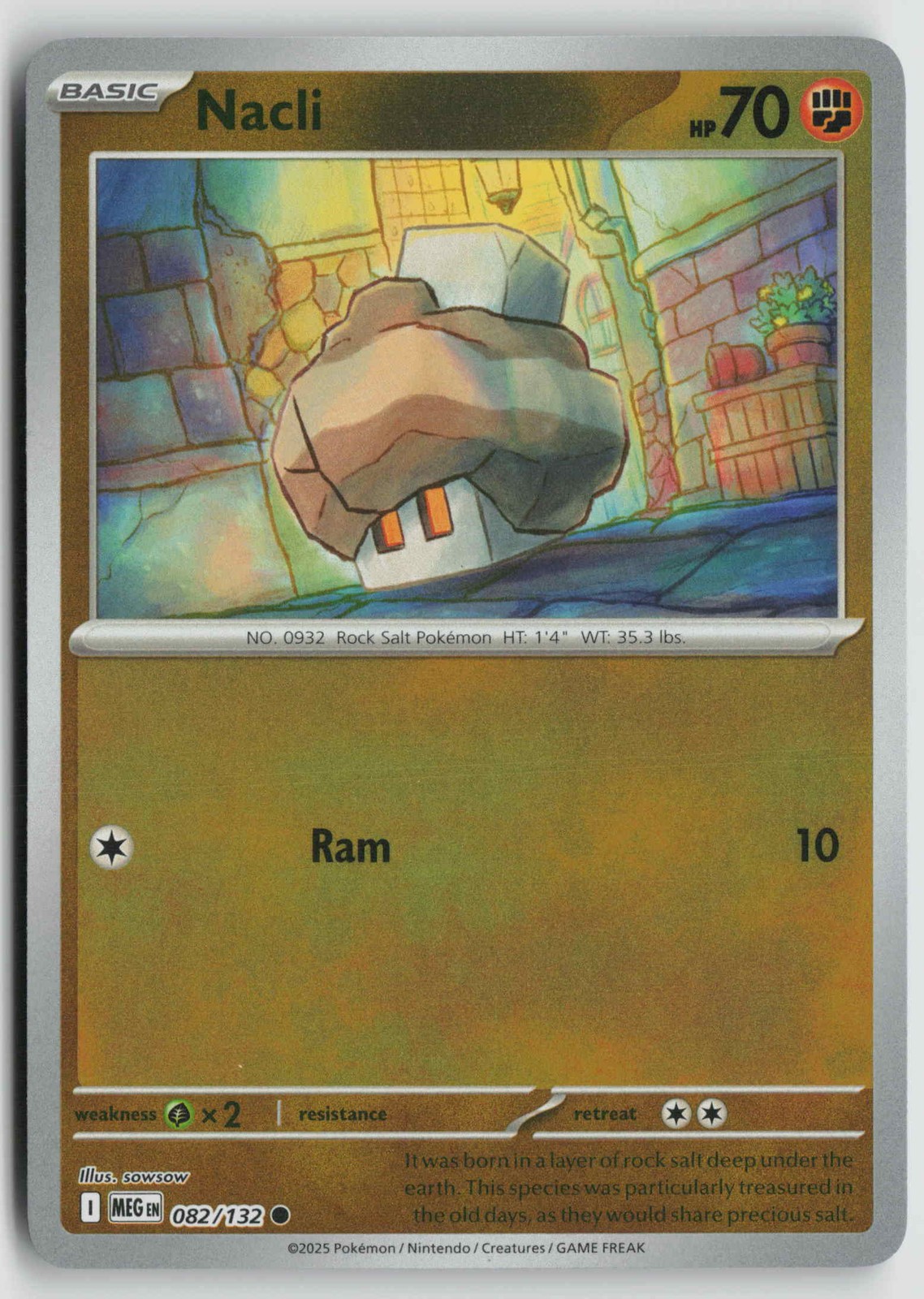 Nacli Common ME01: Mega Evolution 082/132 NM