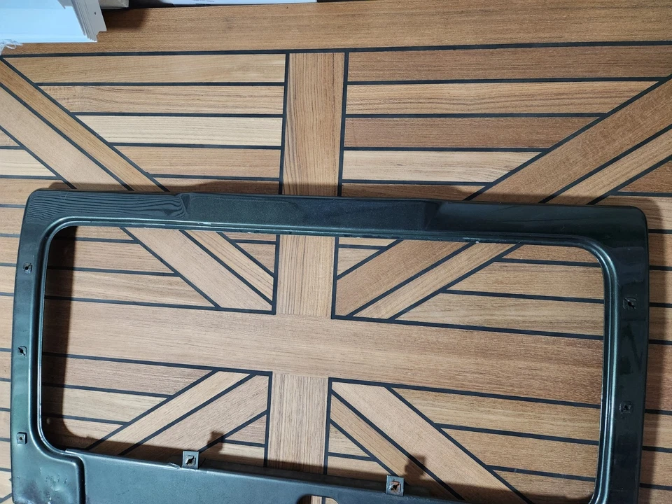 Land Rover Defender Front Radiator Grille Frame Green ASJ710060 - Image 3 of 4