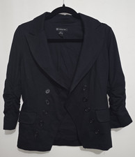 INC International Concepts Fitted Black Blazer Size Small