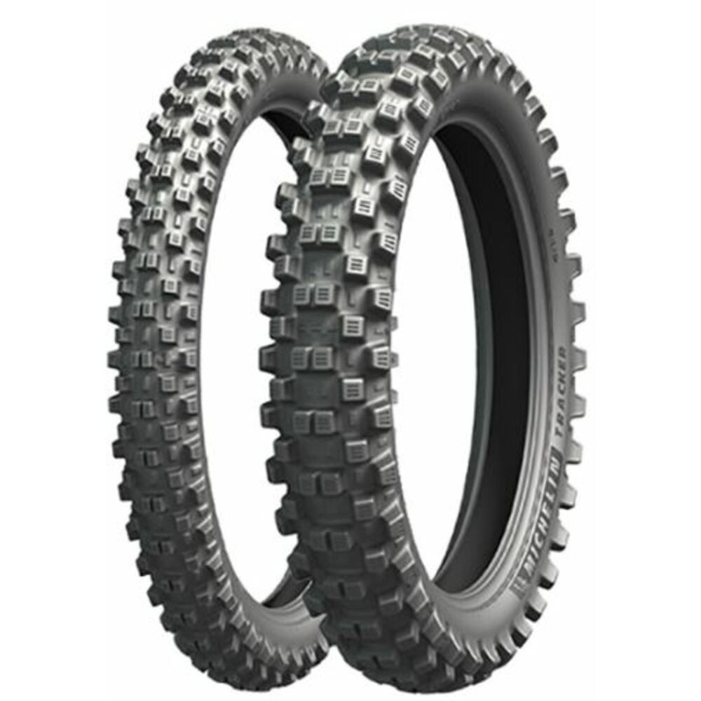 Road Legal MX Tyre Michelin Tracker 80/100 -21 51R TT Front - Image 16