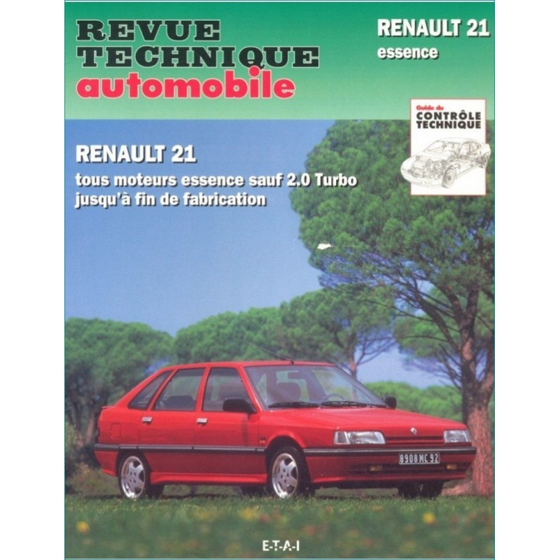 Revue technique Renault 21 essence RTA 710 pour restaurer le moteur essence Nevada