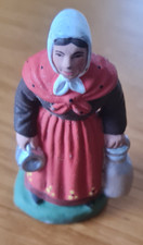 santon "La Laitière" Escoffier- Aubagne (7 cm)