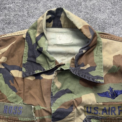 Militär Hemd Woodland Camo BDU U.S. Air Force Patches Large - Regular - Bild 3 von 7