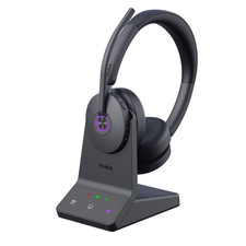 Yealink WH68 DECT Bluetooth Wireless Headset Dual Connectivity, Hybrid ANC,