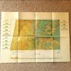 ORIGINAL WW2 HOLLAND 1942 UITGEEST MAP BRITISH ARMY RAF MILITARY FLIGHT WWII
