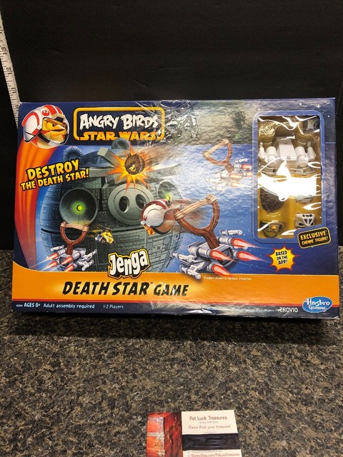 hasbro angry birds star wars jenga death star game