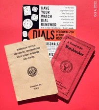 Watch Advertising Counter Top Display Board, Watchmakers Friend, Historical   pq