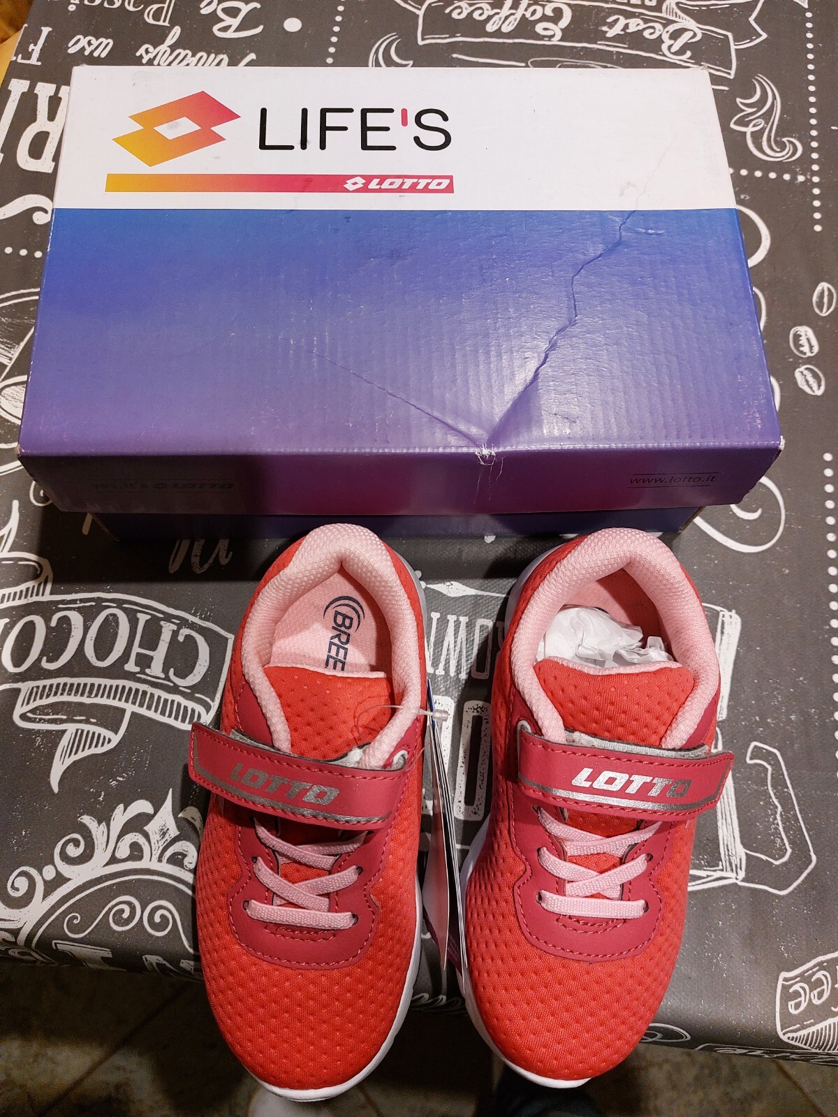 Scarpe ginnastica bambina Lotto numero 27