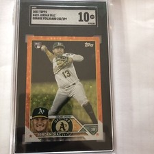 2023 Topps Series 2 Jordan Diaz Orange Foil /299 SGC 10