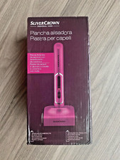 Silver Crown Personal Care Compact Portable Hair Straightener  NEW, OPEN BOX 