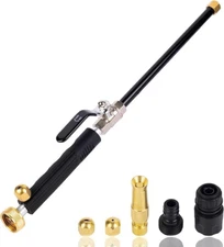 High Pressure Jet Nozzle Power Washer Wand for Garden Hose, Hydro Jet High Press