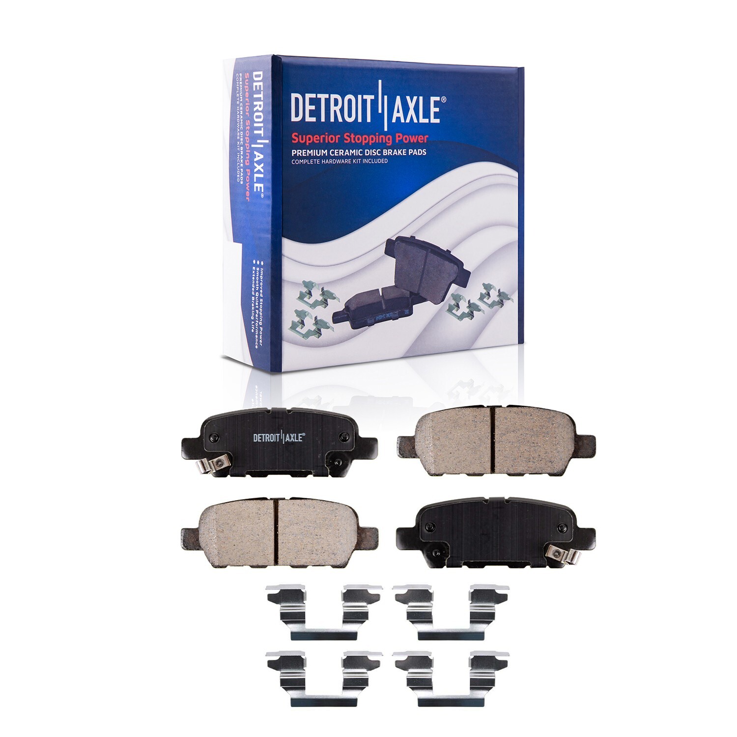 Front Rear Disc Brake Rotors + Brake Pad Kit for Infiniti QX60 Nissan