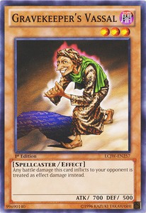 Gravekeeper's Vassal - LCJW-EN257 - Common - 1st Edition x3 - Near Mint