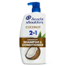 Head and Shoulders 2 in 1 Dandruff Shampoo and Conditioner, Coconut, 28.2 fl oz
