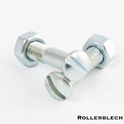 Vespa 2x Hebelschraube Lenker/Kupplung/Hebel Schlitz  PK 50 100 125 XL XL2 FL HP