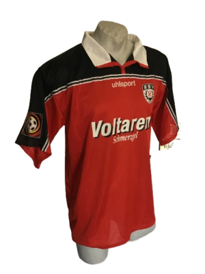 Maillot De Match Porté Vintage Adidas Années 80 - Camiseta Jersey Originale - Occasion Collector