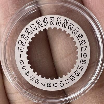 Generic Replacement Grey Date Disk Wheel Date Wheel for RLX 3135 Movement