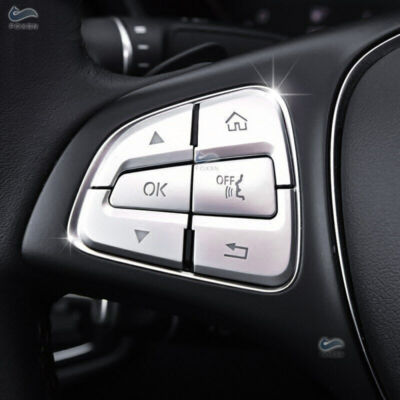 For Mercedes Benz A B CLA GLA Klasse Lenkrad Schalter Multi-Funktion Tasten Trim