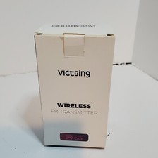 VicTsing V5.0 Bluetooth FM Transmitter for Car, 23W PD QC3.0 Wireless Bluetooth