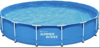 Summer Waves 15' Metal Frame Pool Set | eBay