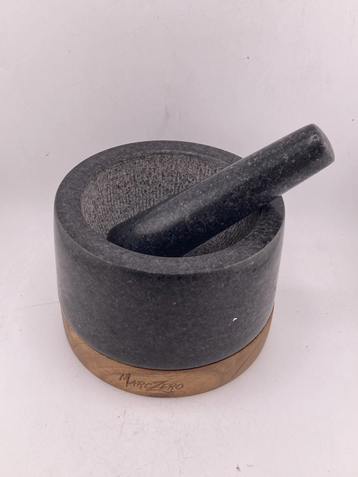 MarcZero Large 6" Mortar And Pestle Set.