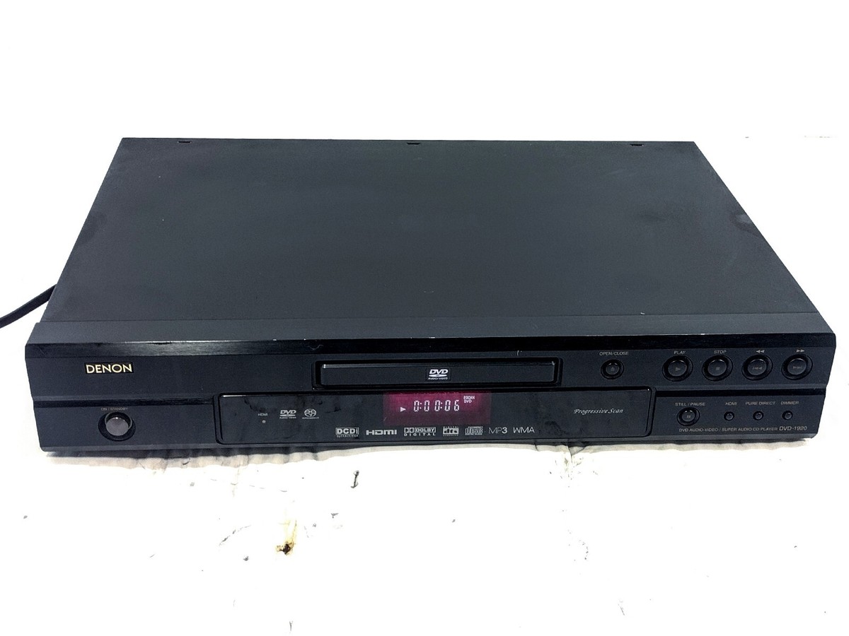 DENON DVD-1920 DVD Player NO REMOTE TESTED | eBay