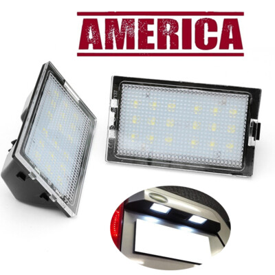 LED License Plate Light Tag Lamp For 2004-2017 Land Rover Discovery Freelander