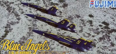 MW22 FUJIMI 72212 F/A-18 HORNET C '' BLUE ANGELS'' 1/72 FLUGZEUG