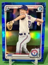 2020 BOWMAN DRAFT CHROME 1st True BLUE REFRACTOR TEKOAH ROBY /150 CARDINALS 🔵