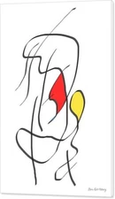 Untitled 83 - Fine Art Print on Canvas of Original Abstract Painting