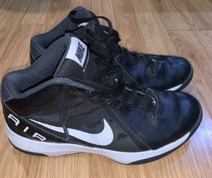 Nike Air Overplay IX Black Women's Basketball High Top Shoes Size 9.5 | eBay