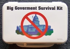 Big Government Survival Kit Joke Gag Gift