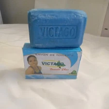  VICTAGO African Beauty Soap Natural Organic Raw Acne Cleanser